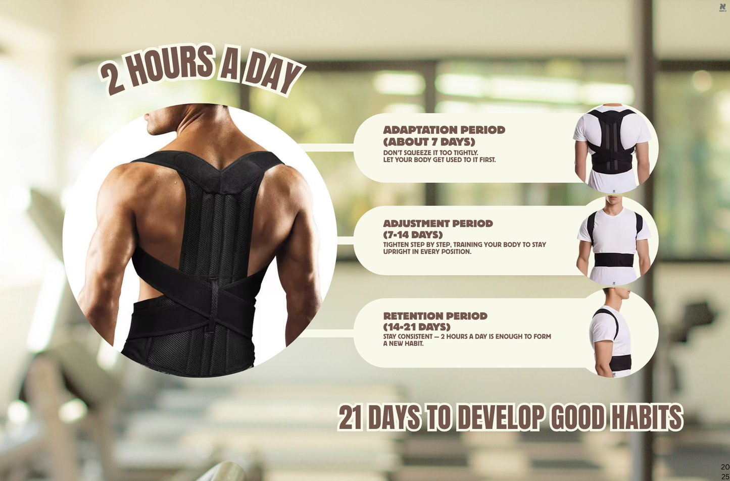 Strength & Rest Support – Upright Posture Corrector