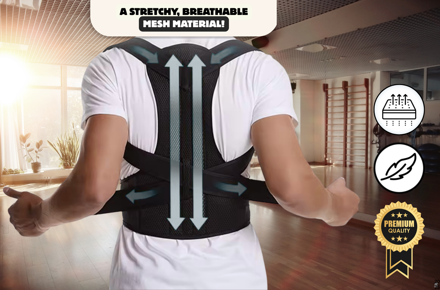 Strength & Rest Support – Upright Posture Corrector