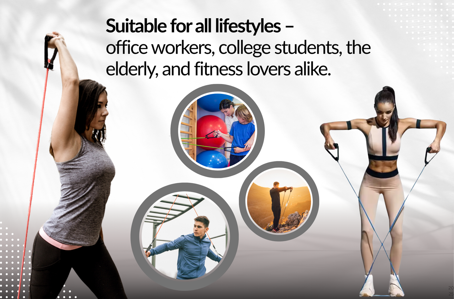 The Comfort Band – Resistance Tube with Foam Handles