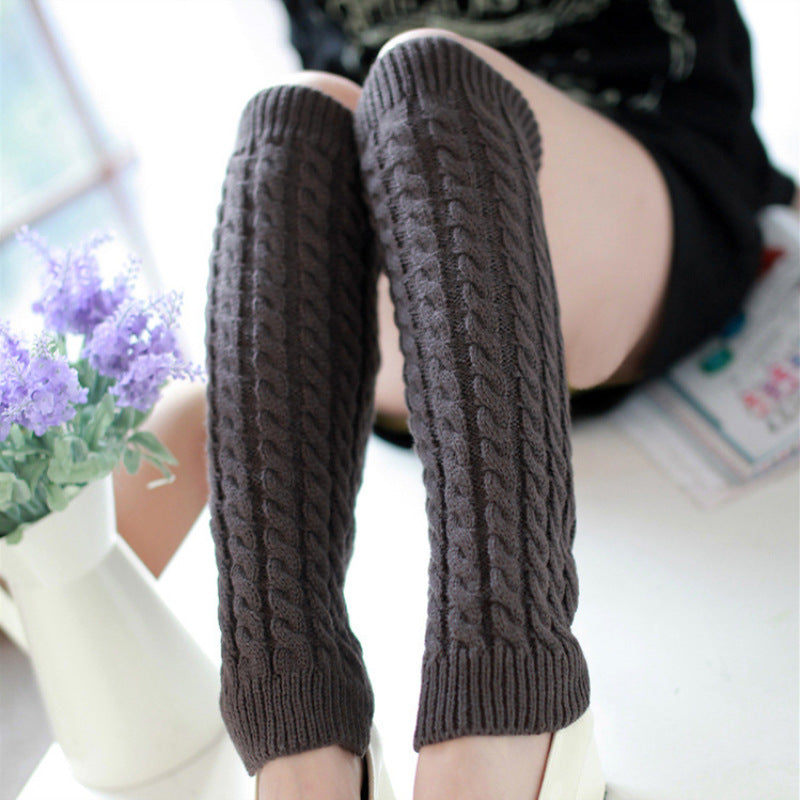 Cozy Knitted Leg Warmers – Soft Autumn & Winter Layers