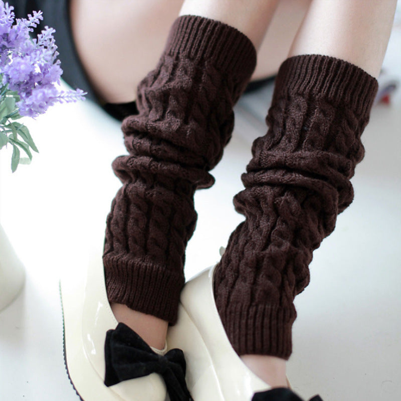Cozy Knitted Leg Warmers – Soft Autumn & Winter Layers
