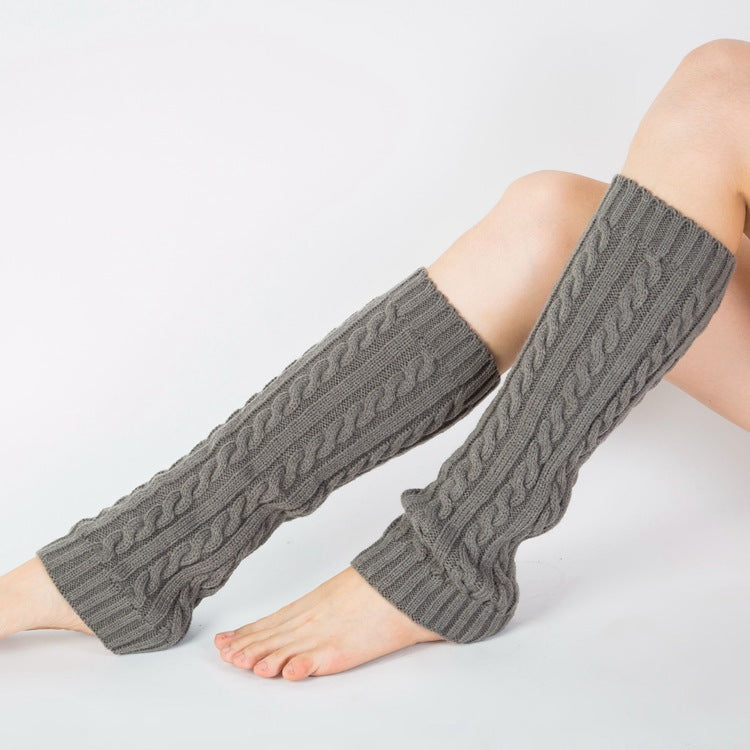 Cozy Knitted Leg Warmers – Soft Autumn & Winter Layers