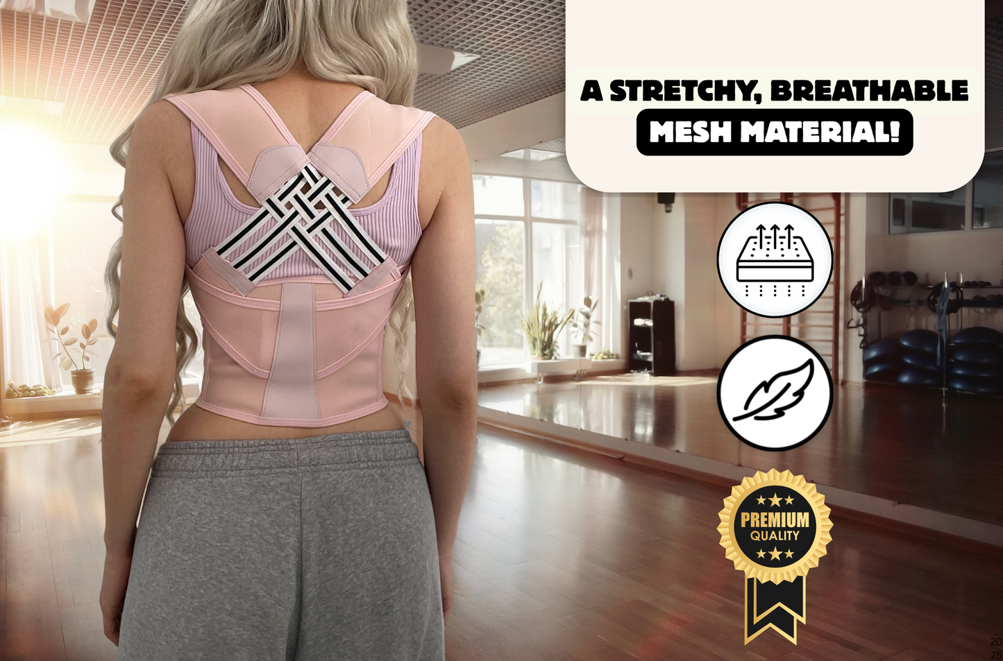 Rise & Align Brace – Upright Posture Corrector