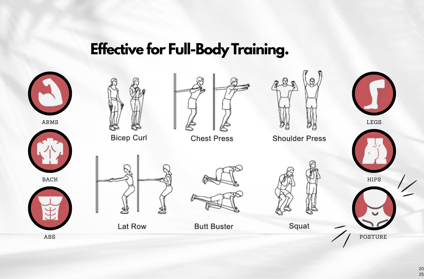 Posture Correcting – Loop Resistance Power Band